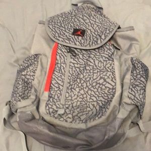Grey Pattern Nike Jordan Bag
